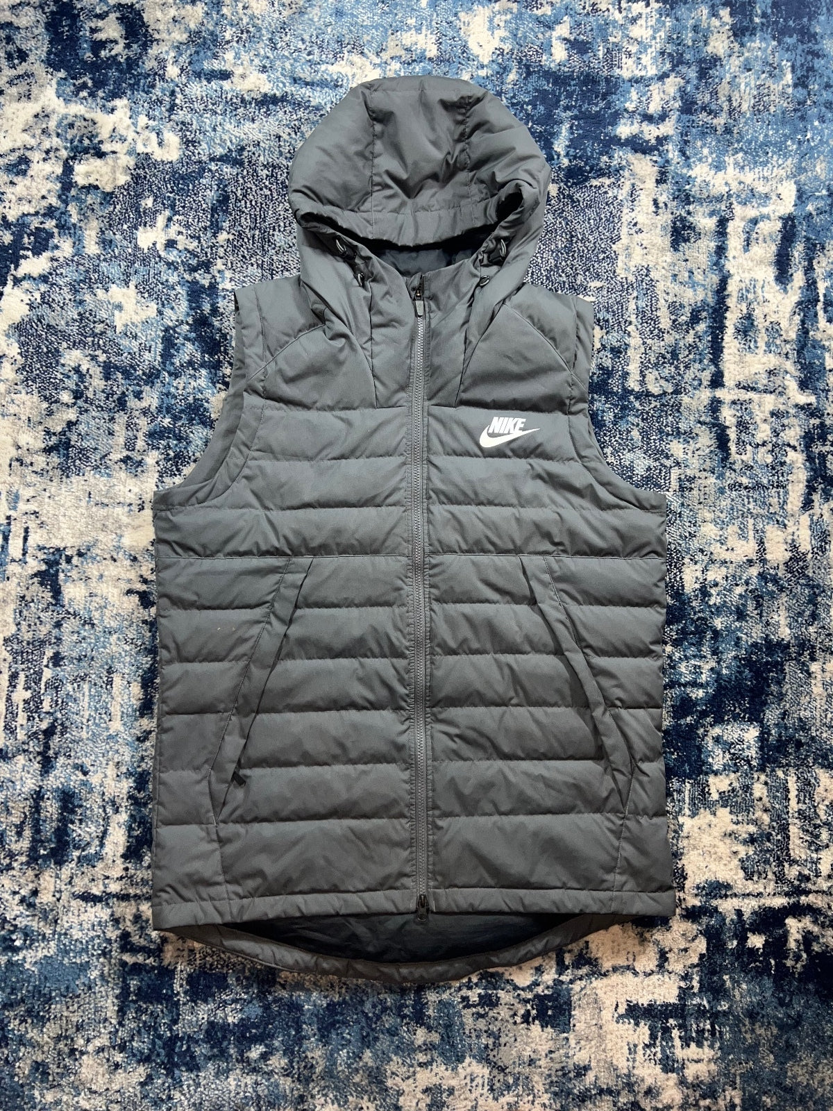 Nike Hybrid Puffer Hoodie Gilet Body Warmer