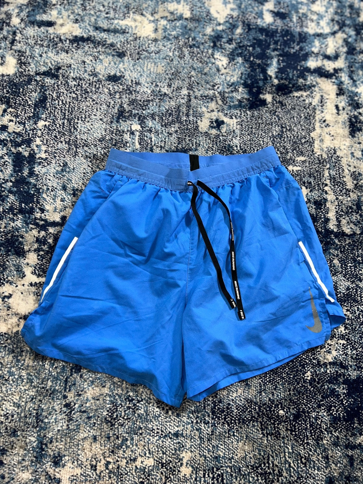 Nike Flex Stride 5” Brief Lined Running Shorts – Blue, Men's Small in Blue, men's Small – detail view