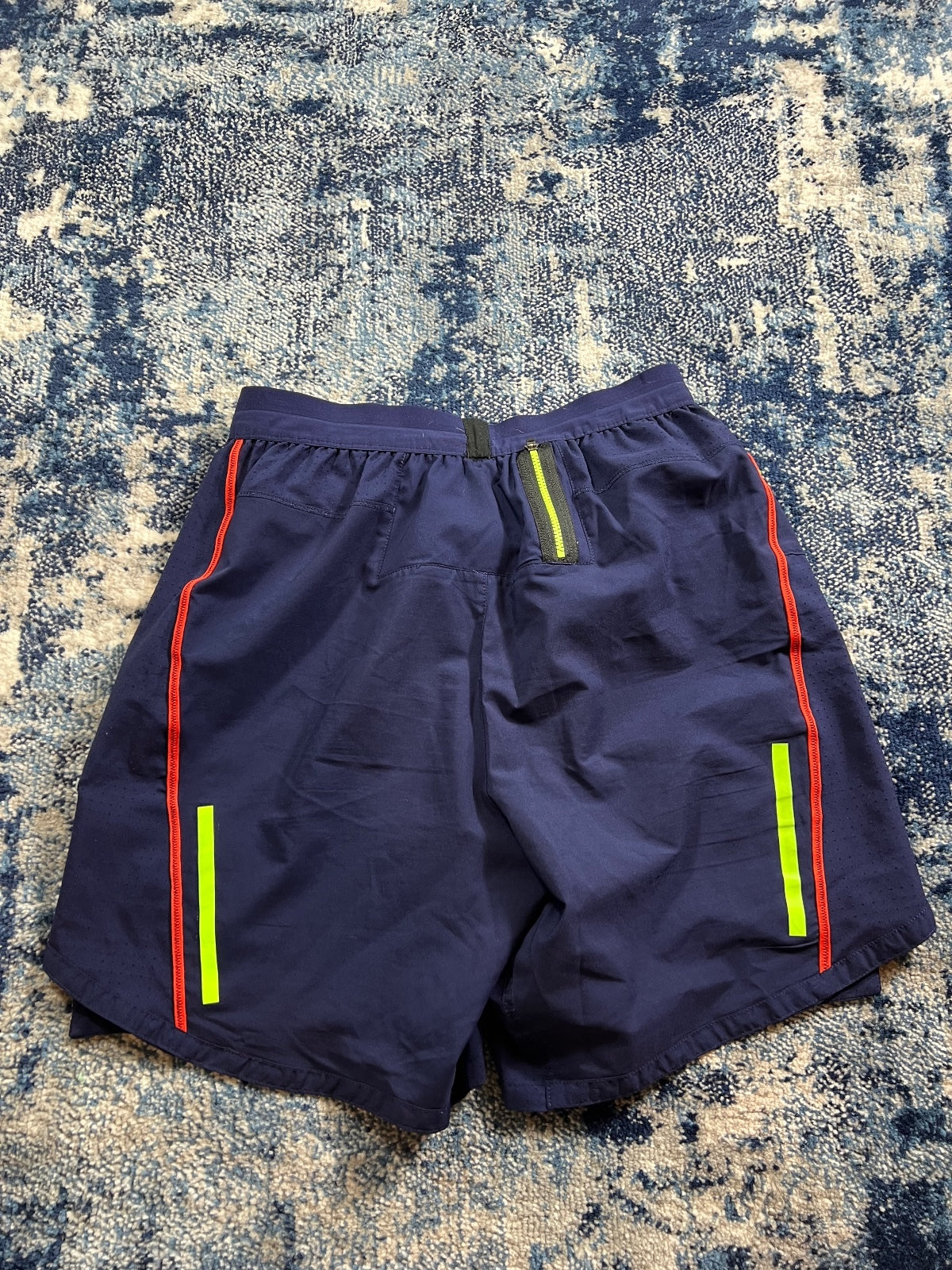 Nike Wildrun Meekz Flex Stride Shorts – Navy, Men's Small in Navy, men's Small – detail view