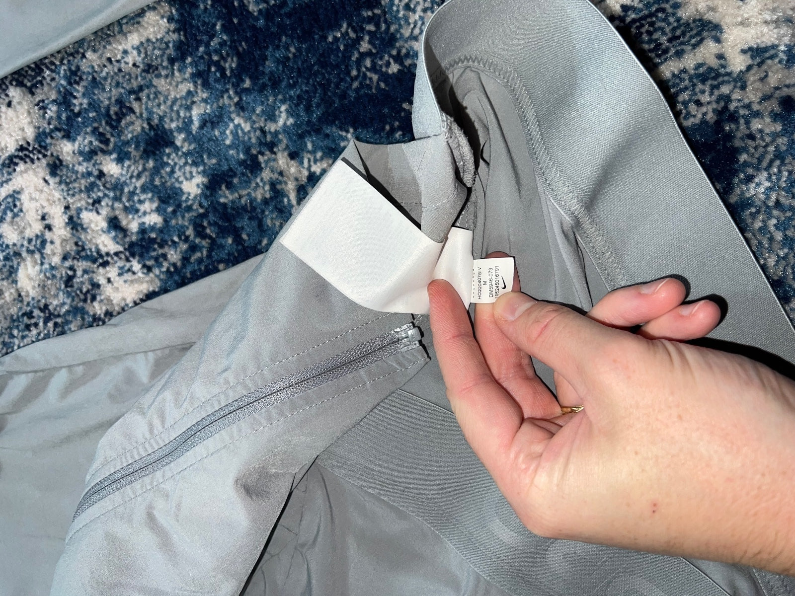 Nike Pro Vent Max Training Tracksuit Set – Gray, Men's Medium in Gray, men's Medium – detail view