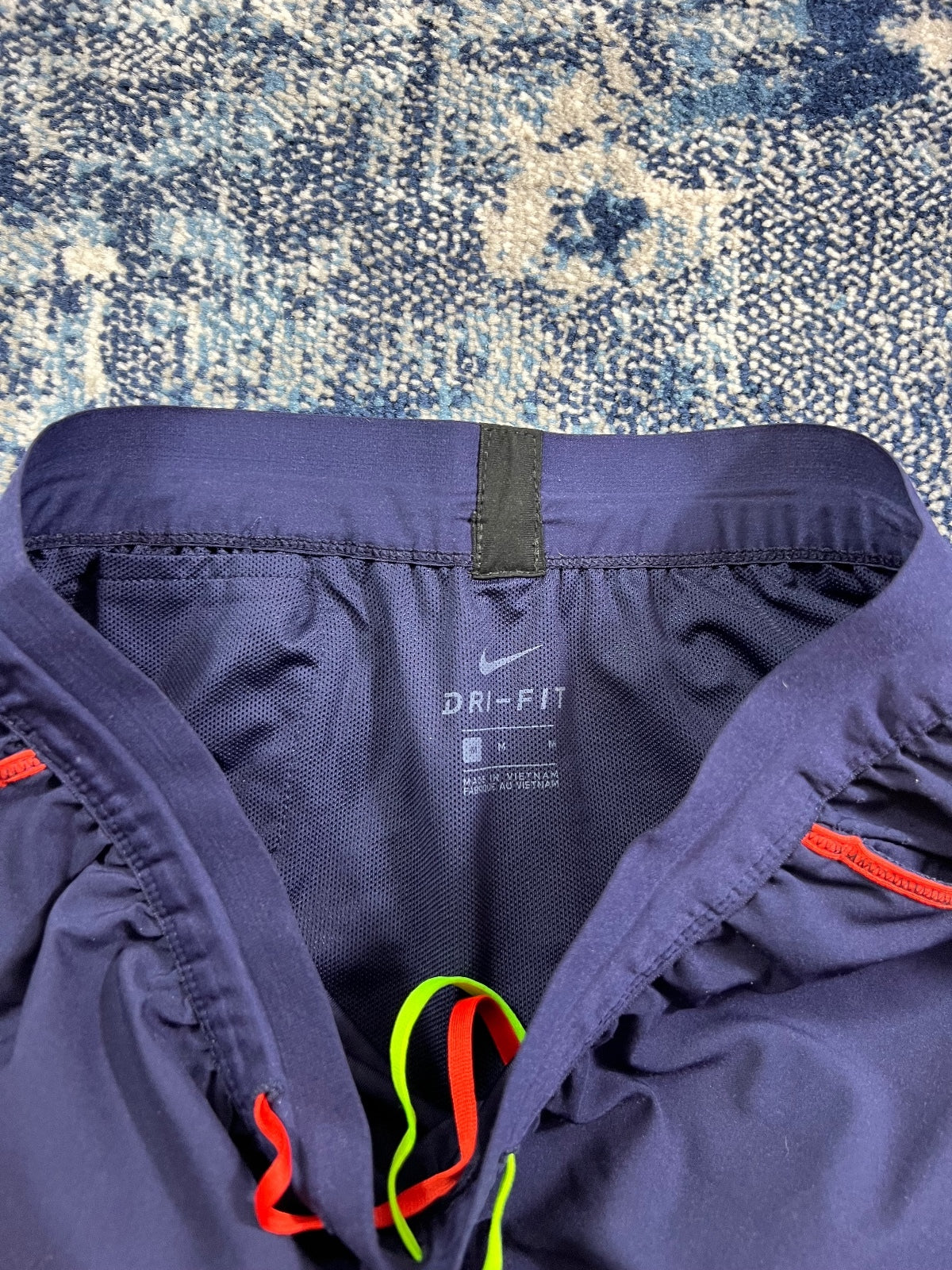 Nike Wildrun Meekz Flex Stride Shorts – Navy, Men's Small in Navy, men's Small – detail view