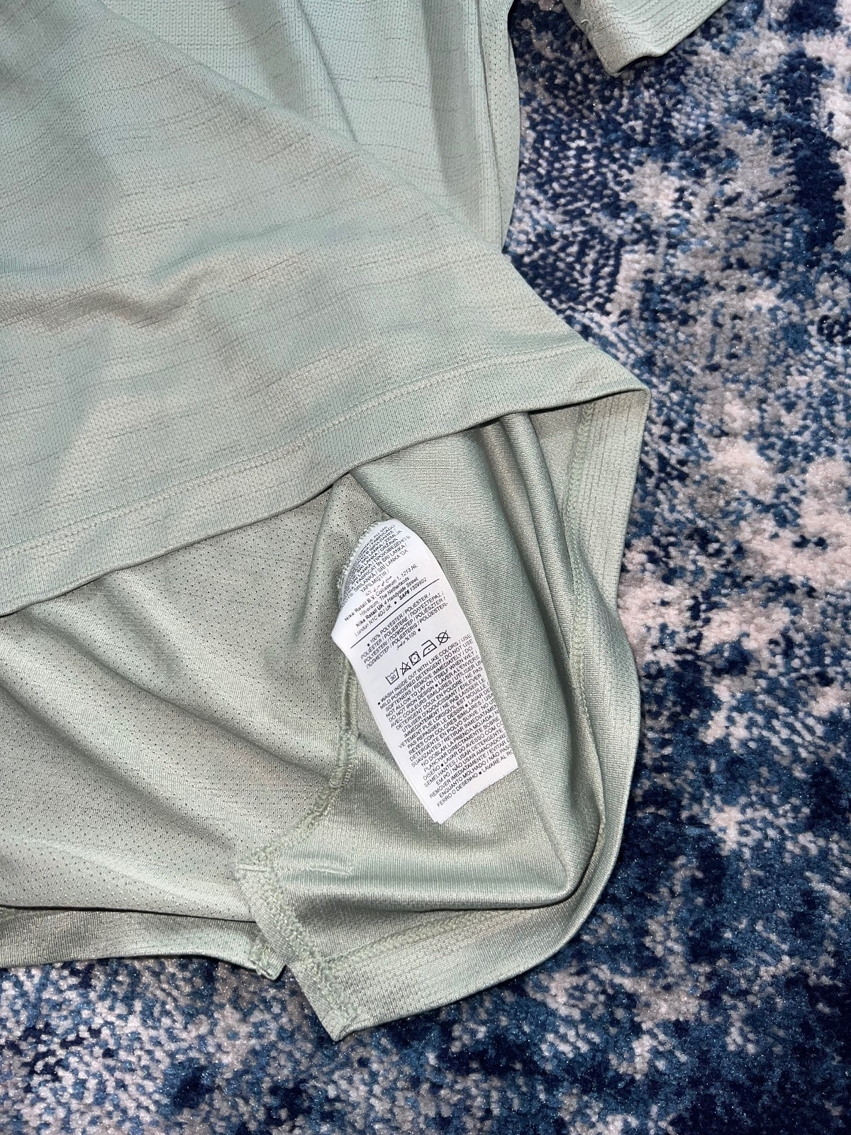 Nike Miler T Shirt / Flex Stride Shorts Running Gym Set – Green, Men's Medium in Green, men's Medium – detail view