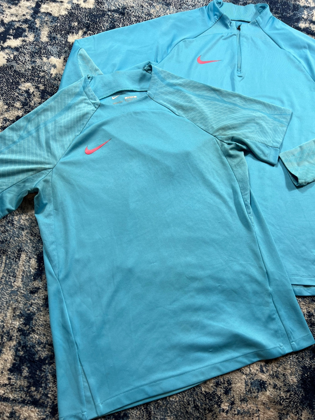 Nike Strike Academy Dri Fit 3 Piece Tracksuit Set – Blue, Men's Medium in Blue, men's Medium – detail view