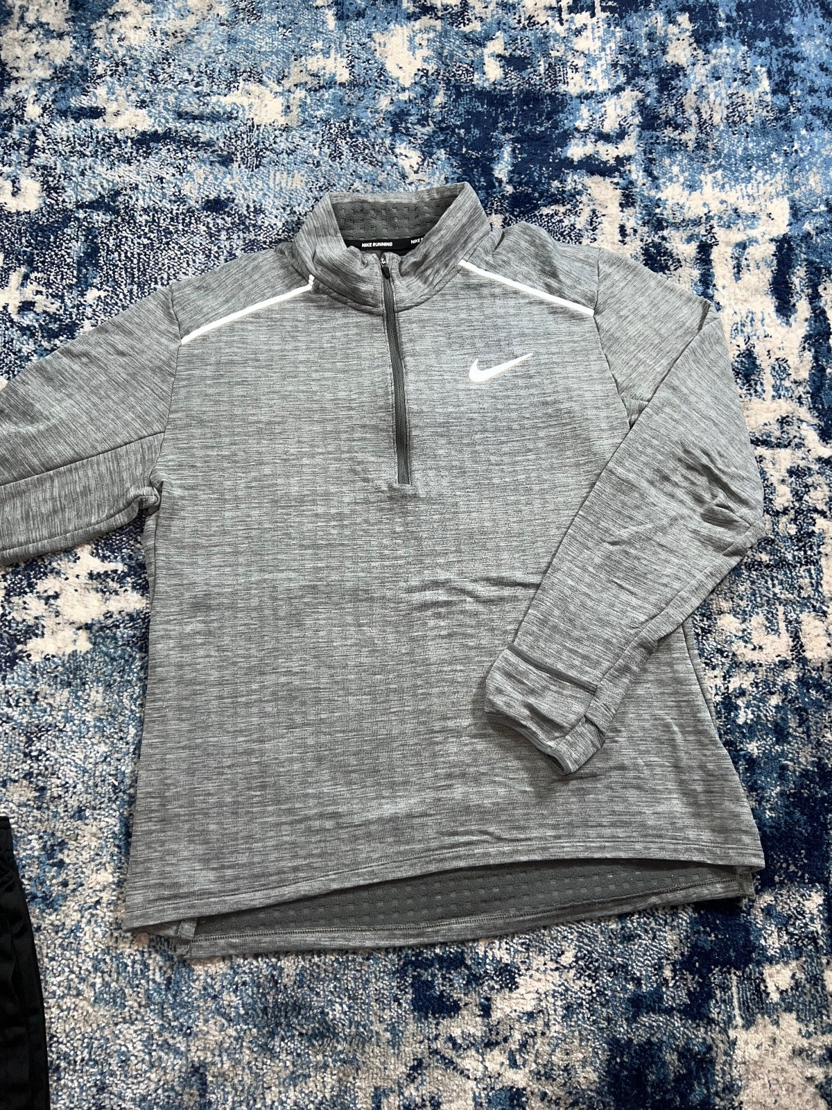 Nike Therma-FIT Element grey and black running tracksuit with reflective details – view 3