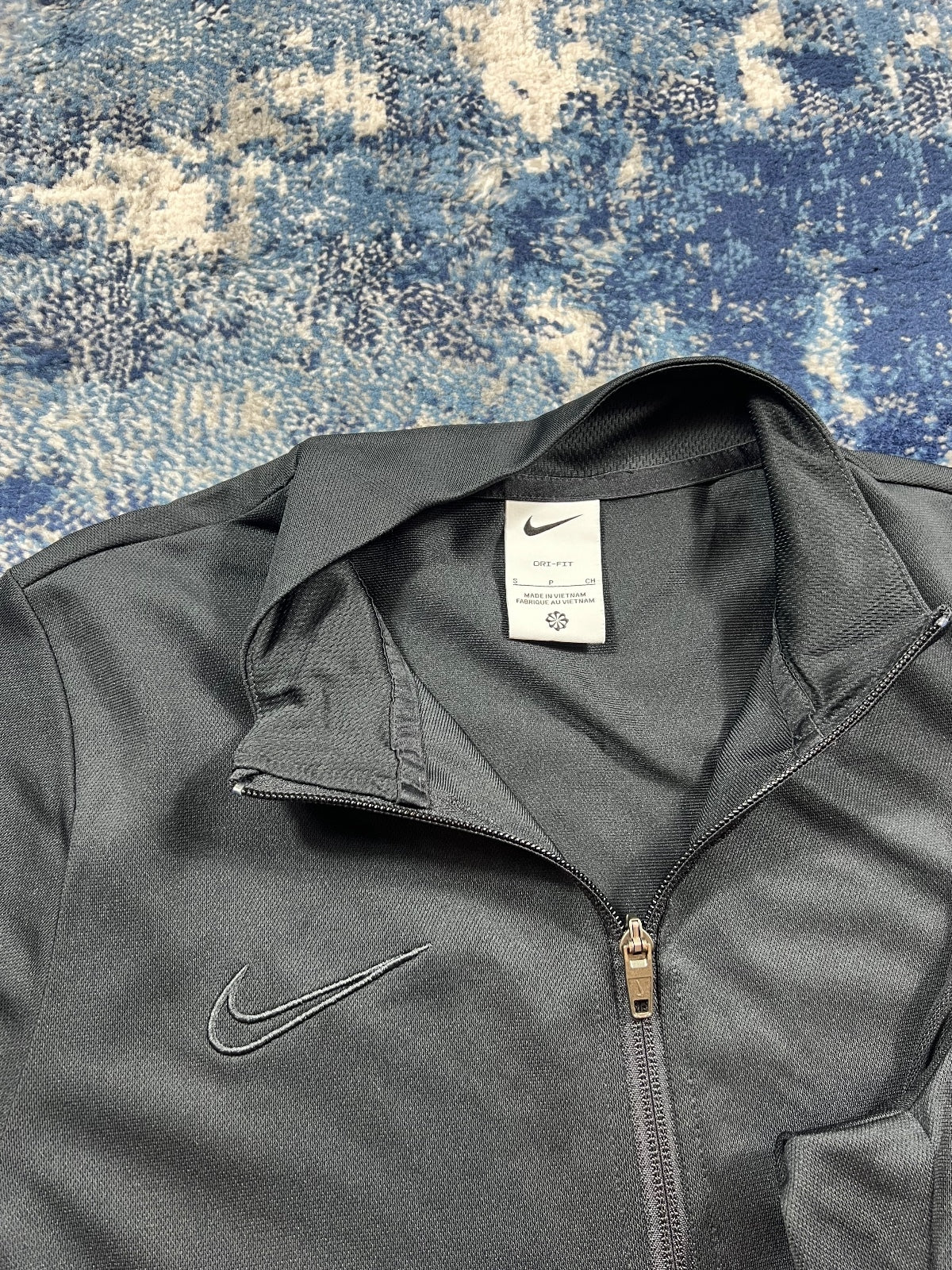 Nike Dri Fit Academy Tracksuit – Black, Men's Small in Black, men's Small – detail view