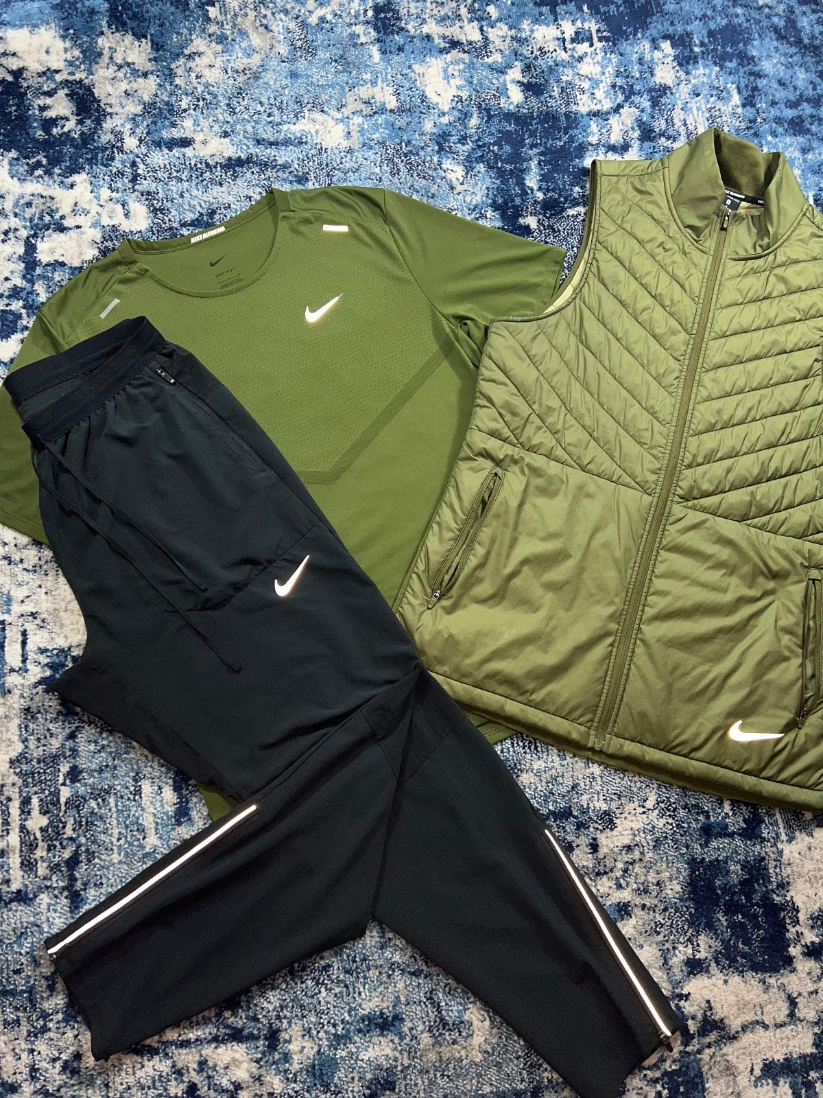 Nike Aerolayer Gilet / Phenom Elite / Miler 3 Piece Tracksuit Set - product image