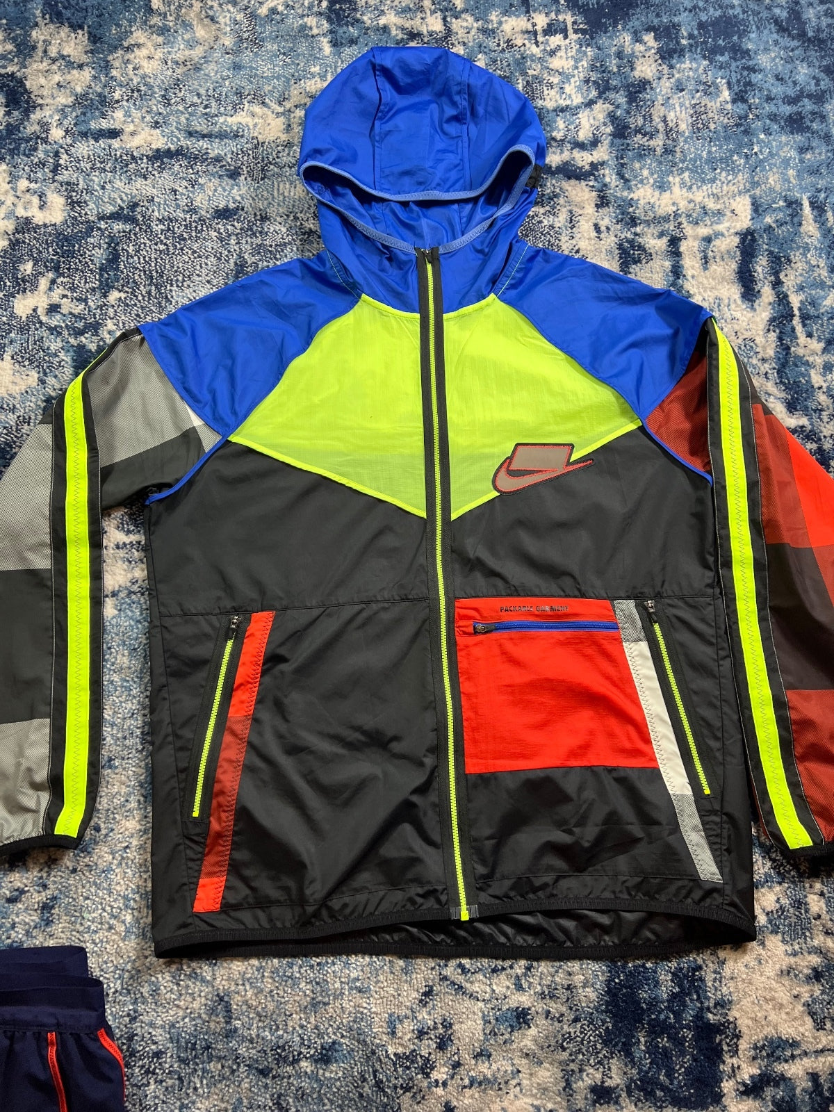 Nike Wildrun Meekz Windrunner Jacket / Flex Stride Shorts Tracksuit Set – Multi, Men's Medium in Multi, men's Medium –…