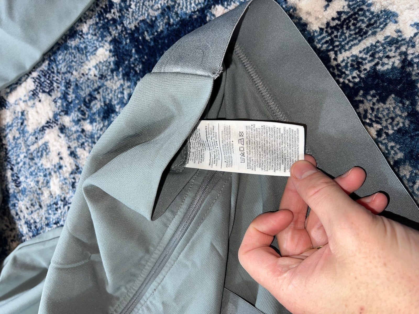 Nike Pro Training Tracksuit Set – Gray, Men's Large in Gray, men's Large – detail view
