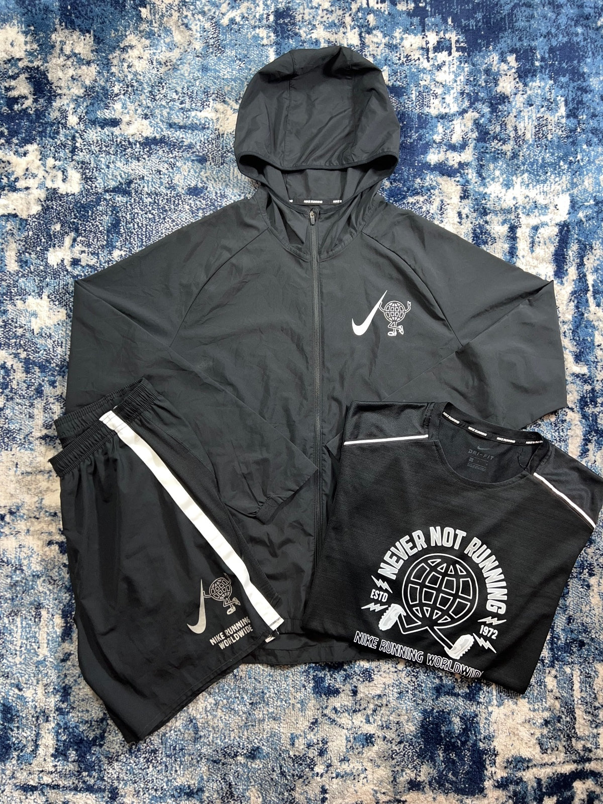 Nike Wildrun Rare 3 Piece Tracksuit – Black, Men's Medium in Black, men's Medium – front view