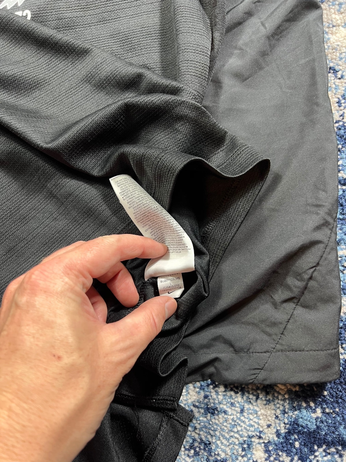 Nike Wildrun Rare 3 Piece Tracksuit – Black, Men's Medium in Black, men's Medium – detail view