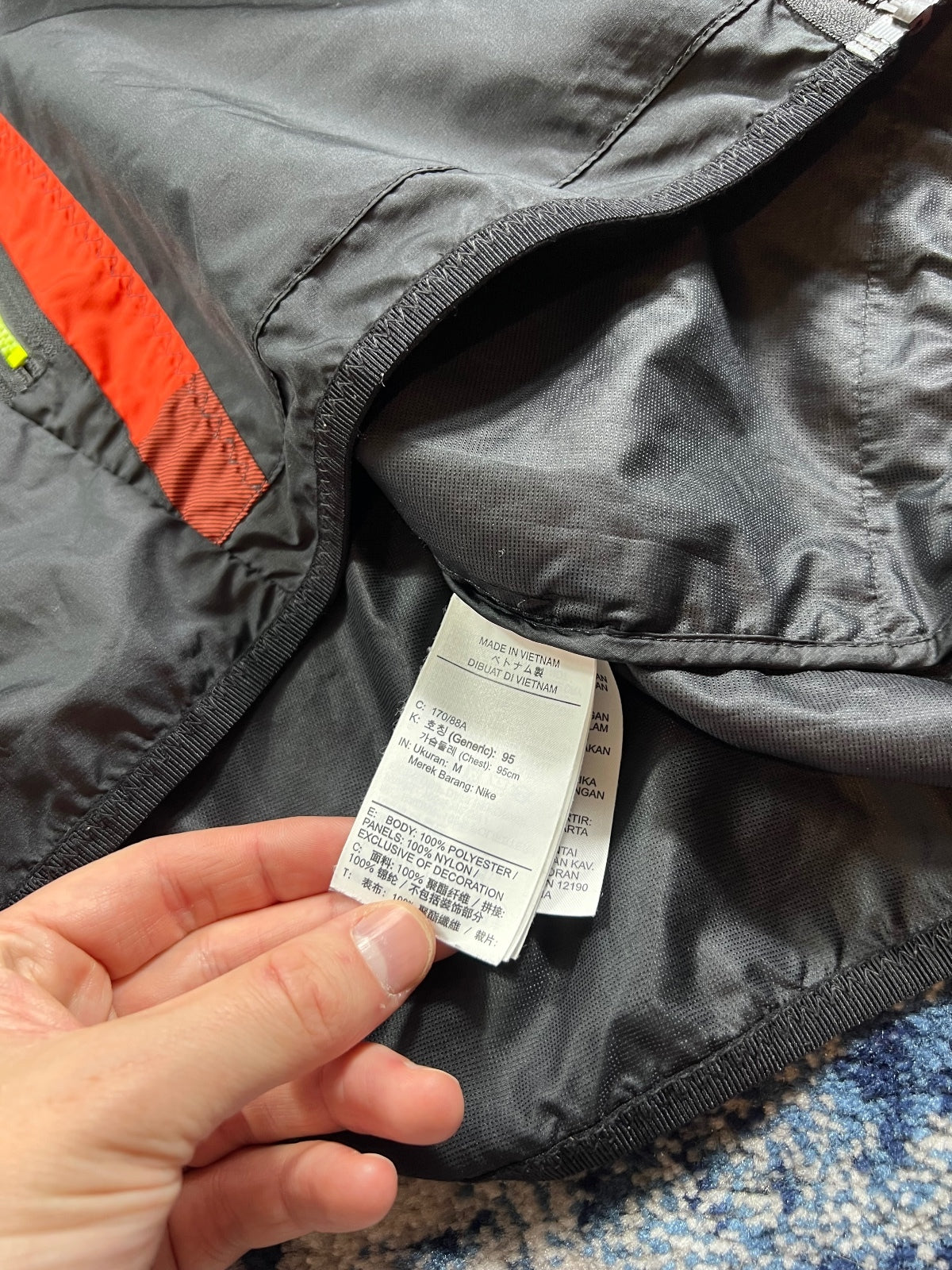 Nike Meekz Wildrun Block OG Windrunner / Bottoms Tracksuit Set – Multi, Men's Medium in Multi, men's Medium – detail view