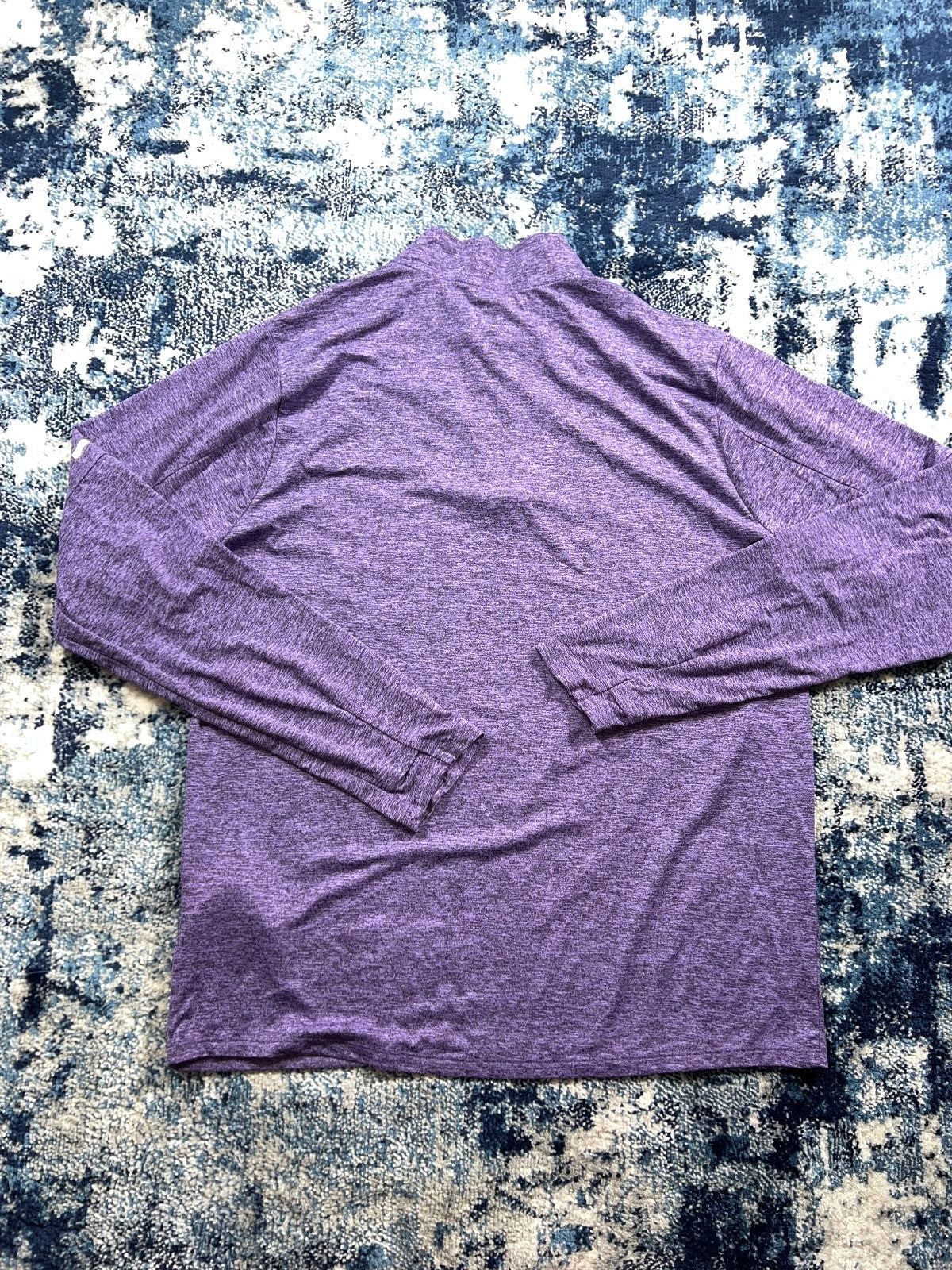 Nike Running Element 1/4 Zip – Purple, Men's Medium in Purple, men's Medium – detail view