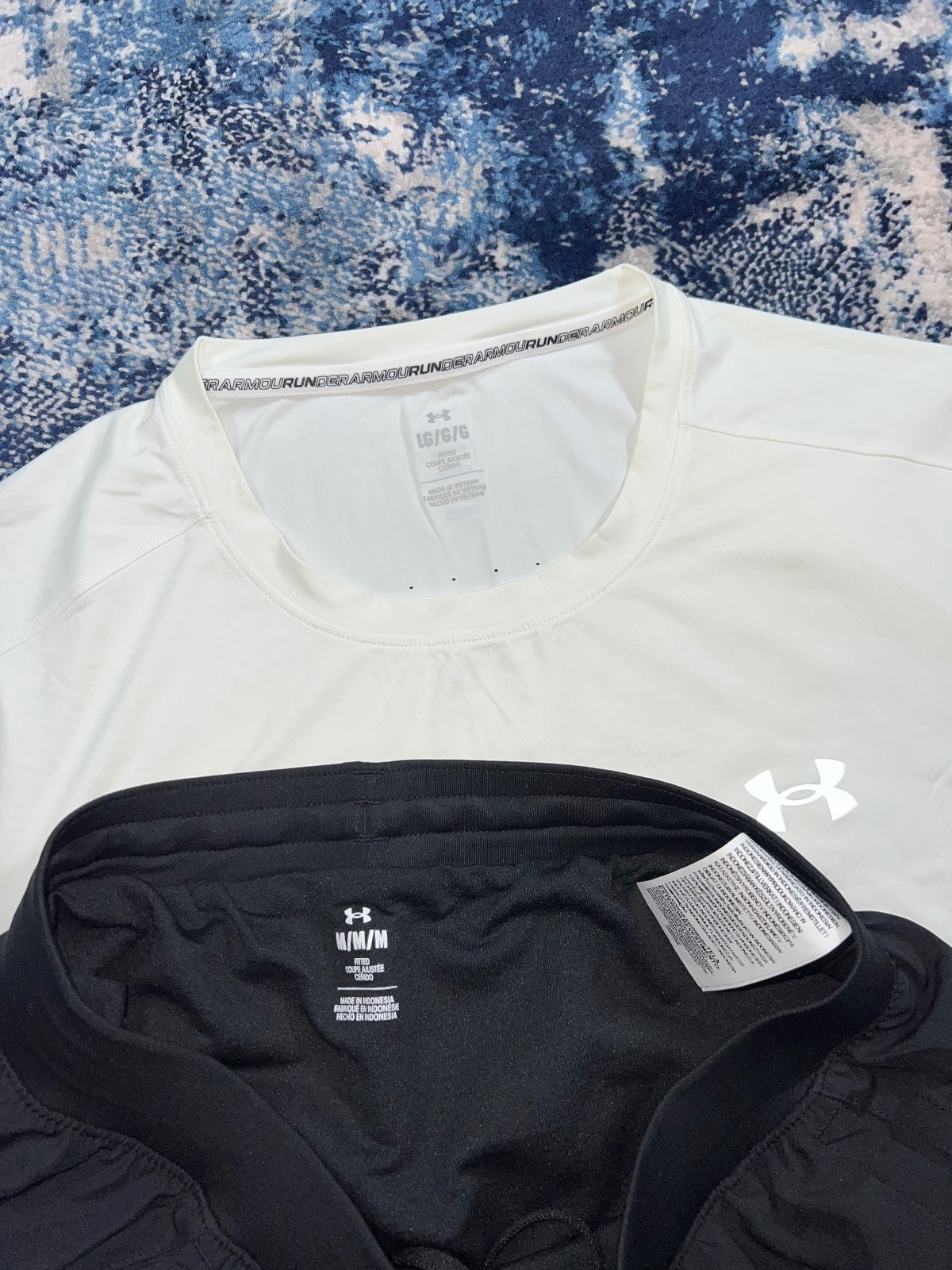 Under Armour Iso Chill T Shirt / Shorts Set – Black, Men's Medium in Black, men's Medium – detail view