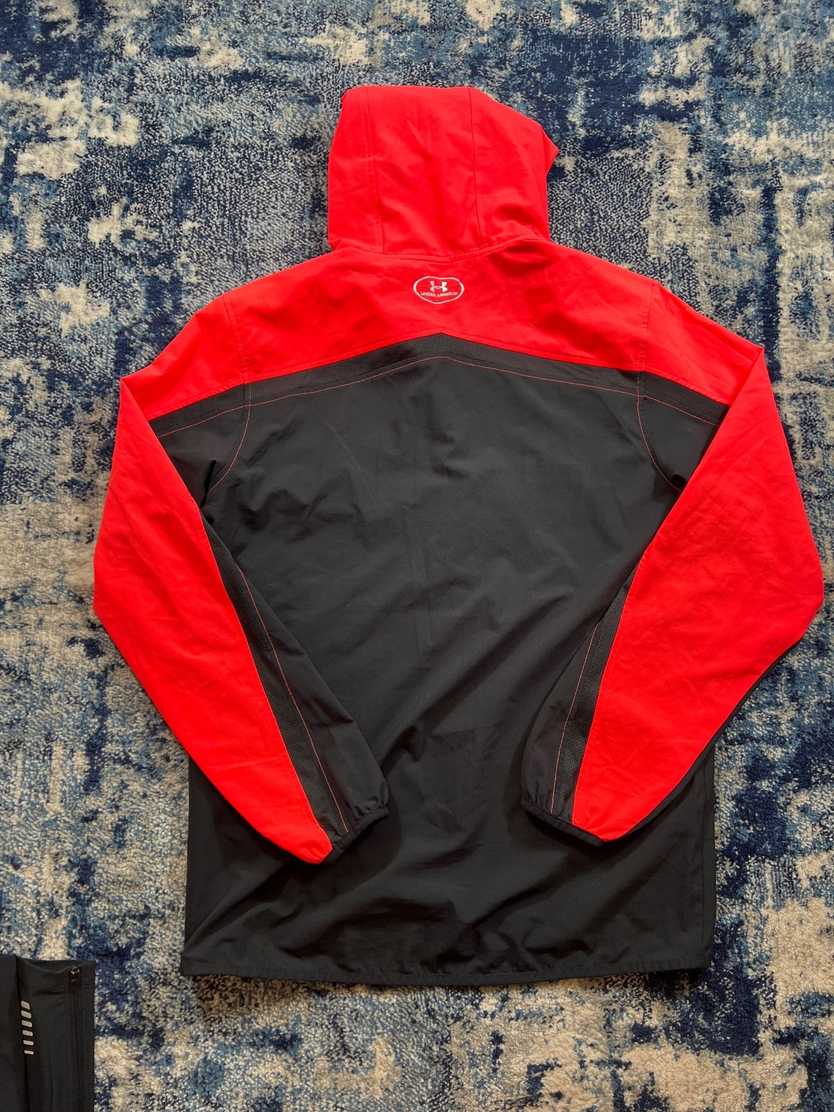 Under Armour XRun HeatGear Fitted Tracksuit – Black, Men's Medium in Black, men's Medium – detail view