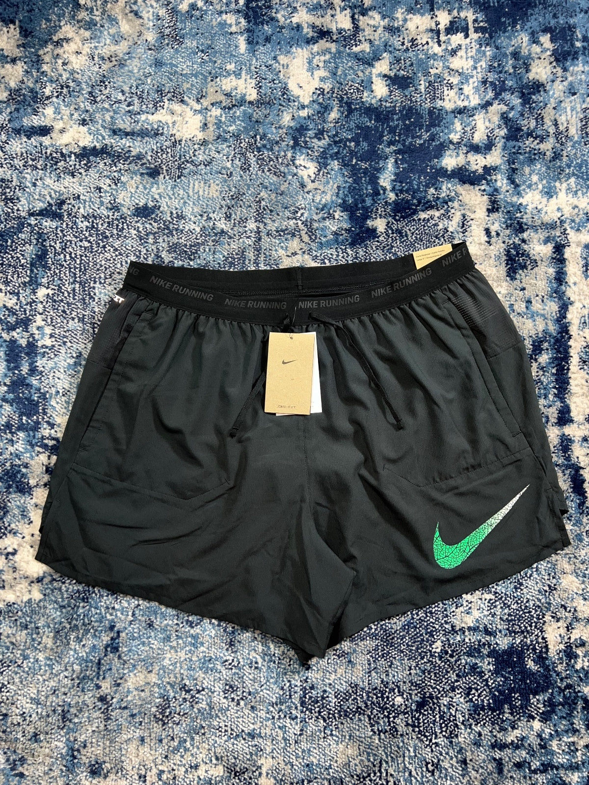 Nike Flex Stride Eluid Kipchoge Dri Fit 5” Running Shorts – Black, Men's XL in Black, men's XL – front view
